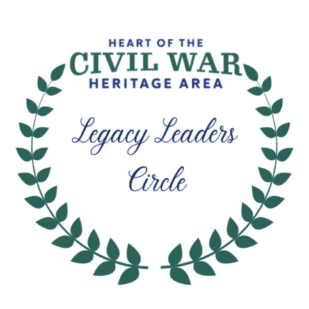 Heart of the Civil War Heritage Area's Legacy Leaders Circle Logo
