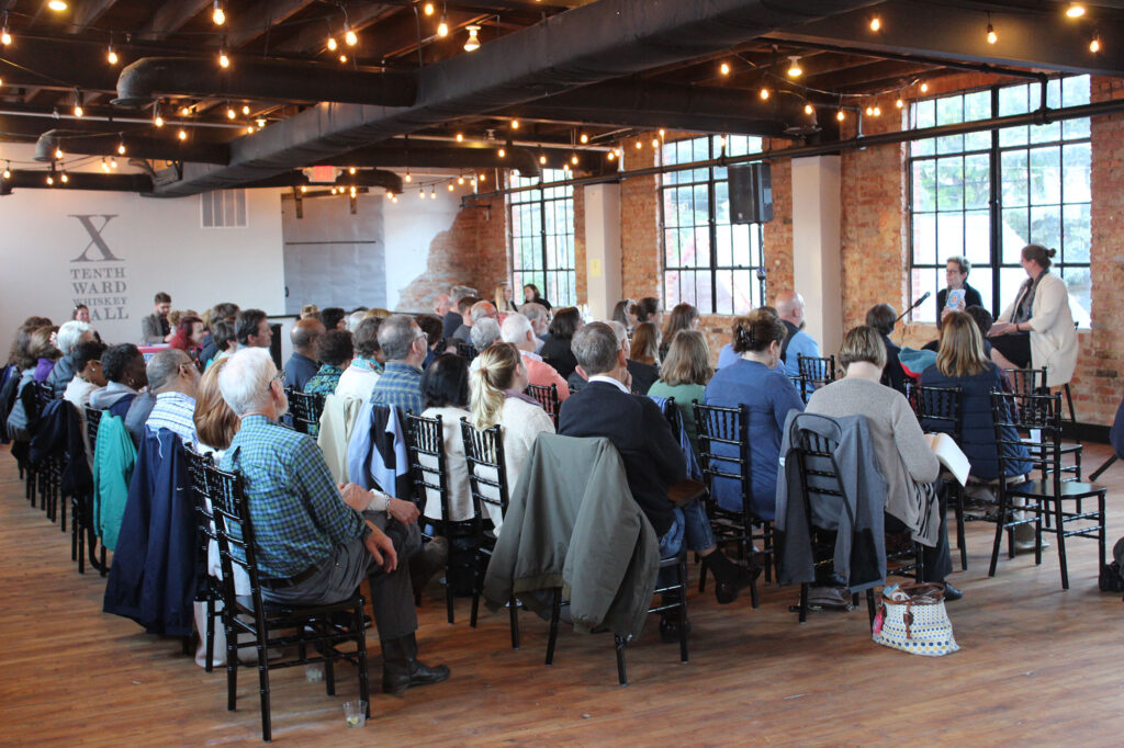 Photograph of audience at Randi Korn event