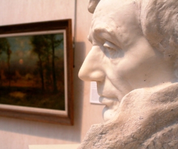 Marble Head of Abraham Lincoln