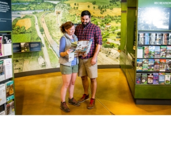 Image inside Frederick Visitors Center