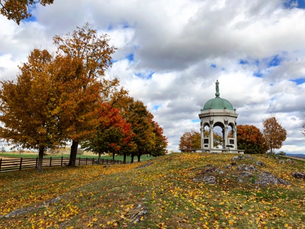 Picture of the Maryland Monument at Antietam National Battlefield