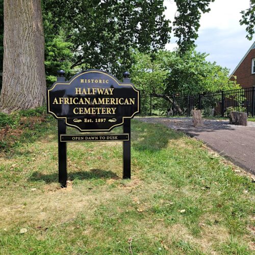 Photo of the Halfway African American Cemetery