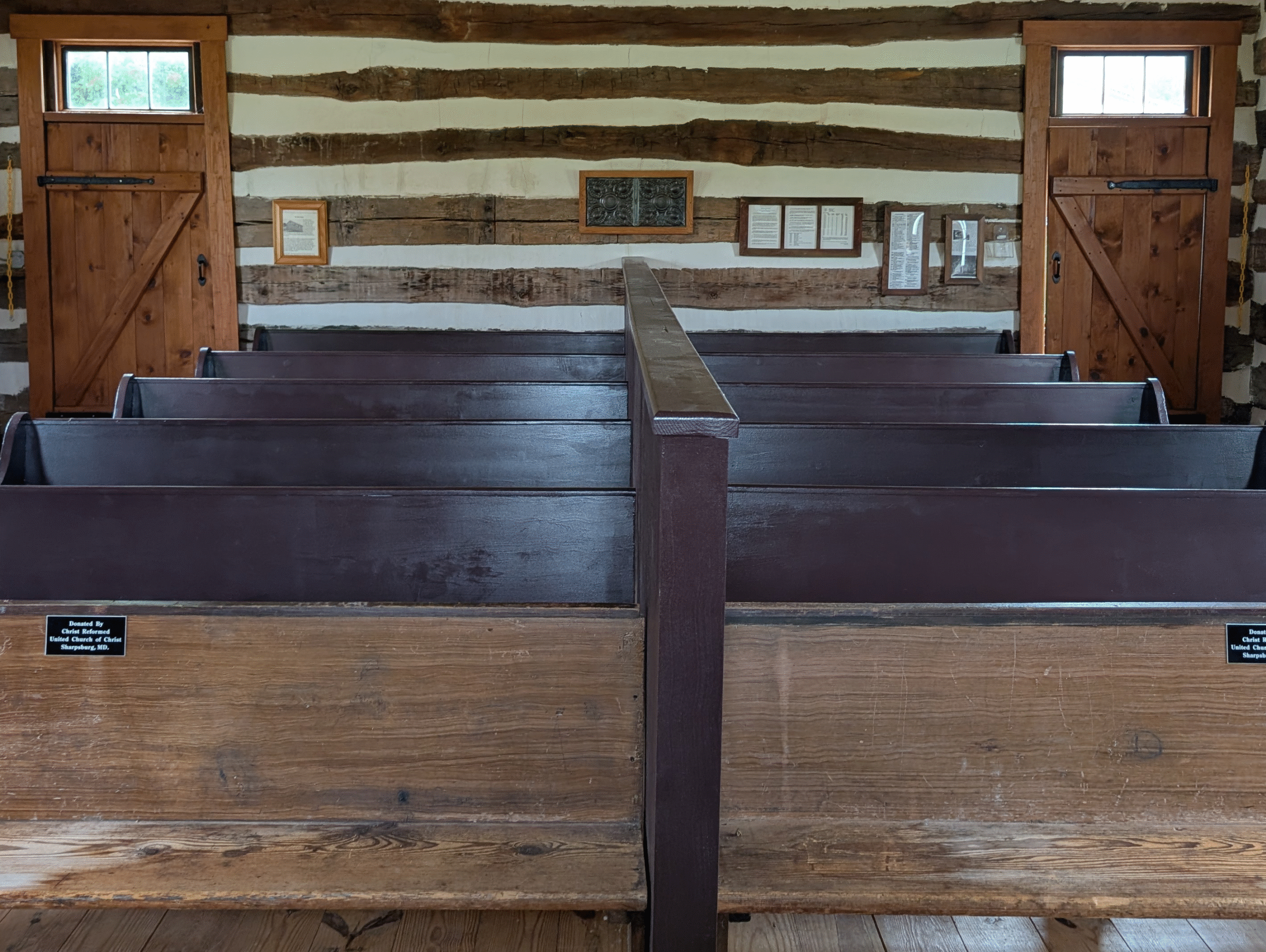 Mount Tabor United Brethren Church interior