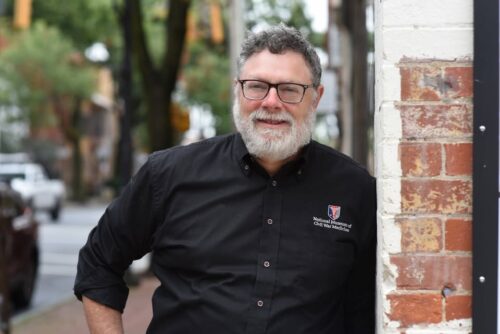 Image of National Museum of Civil War Medicine's Director of Interpretation, Dana B. Shoaf
