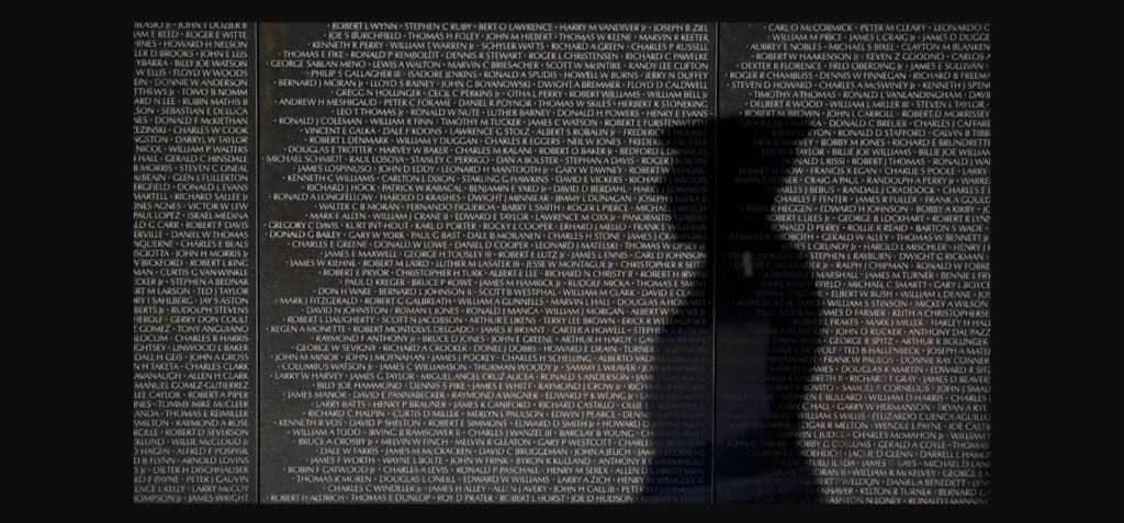 Image of Vietnam Traveling Memorial Wall
