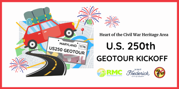 U.S, 250th GeoTour logo