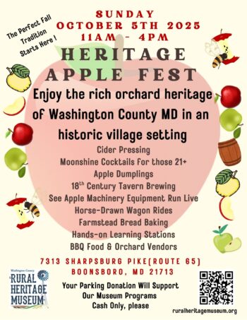 Flyer for Heritage Apple Fest