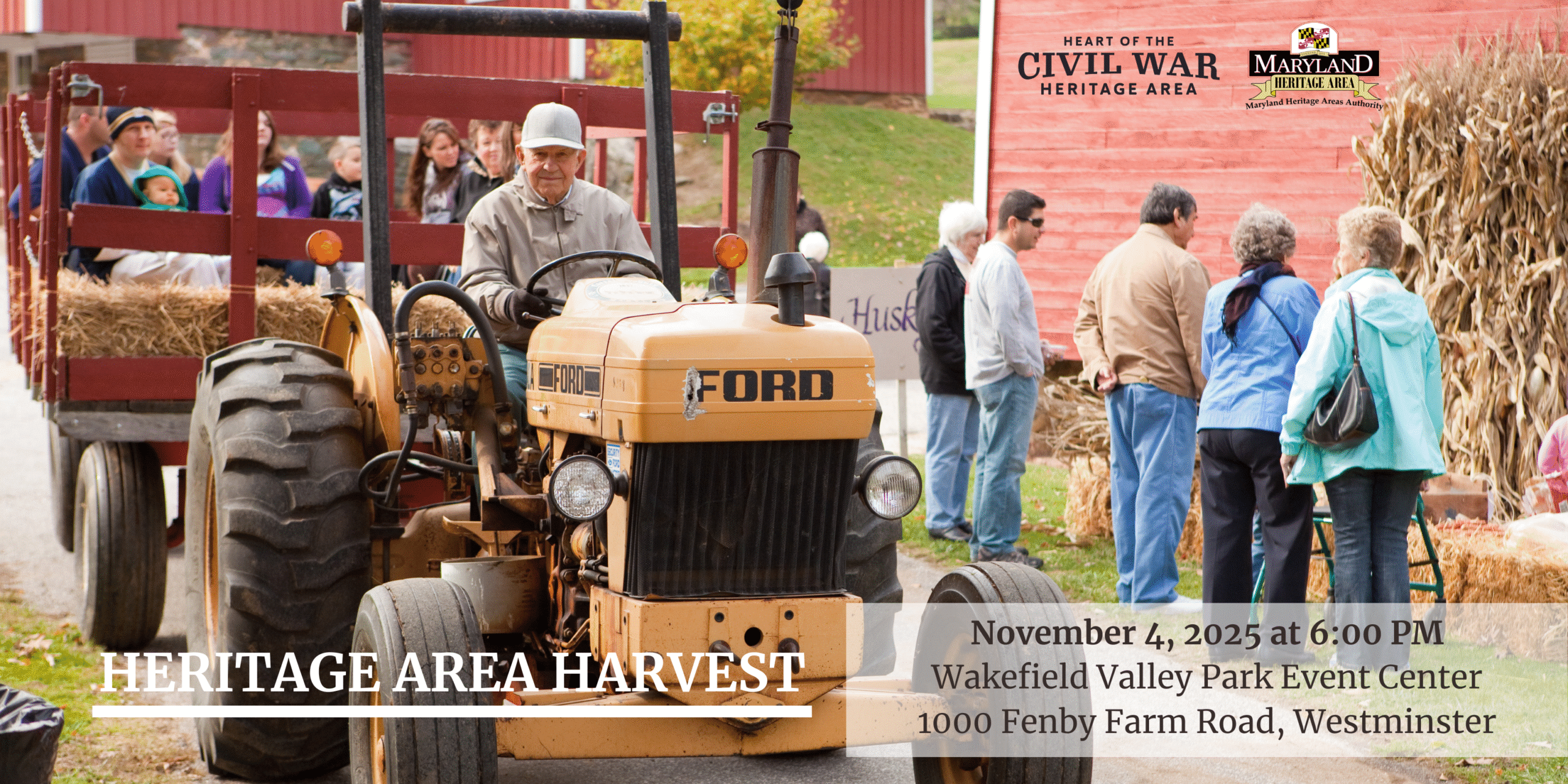 HCWHA Annual Meeting Invitation (front) HCWHA Annual Meeting invitation featuring a hayride