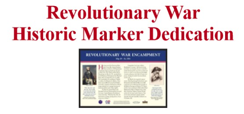 Marker dedication flyer