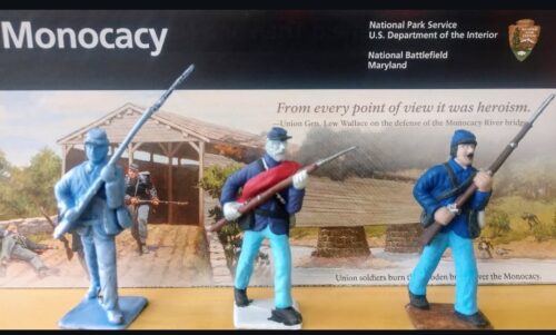 Image of model soldiers