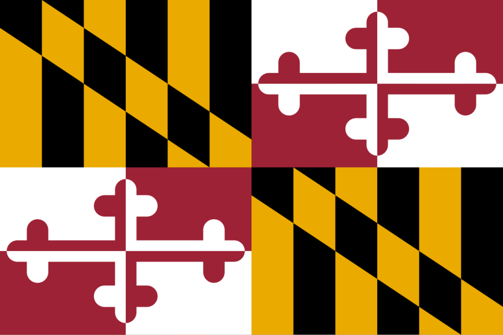 Image of the Maryland flag