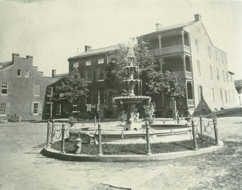Historical photograph of Emmitsburg