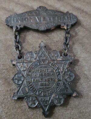 Image of Union Veterans’ Association of Maryland badge