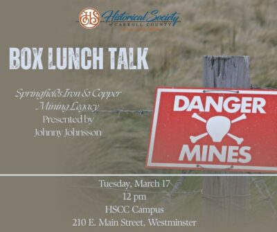 Box Lunch Talk flyer