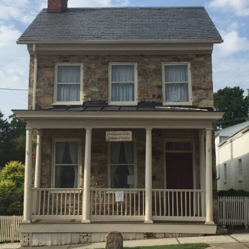 Facade of the Middletown Valley Historical Society