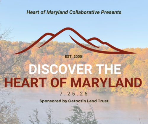 Flyer for "Discover the Heart of Maryland" event
