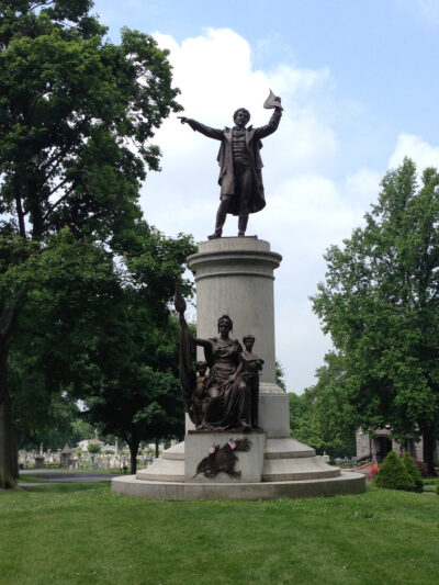 Photograph of the Francis Scott Key Memorial at Mt. Olivet