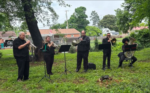 Live music at the Halfway African American Cemetery