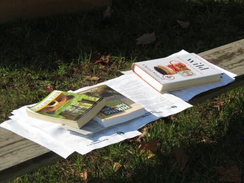 Photo of books and maps