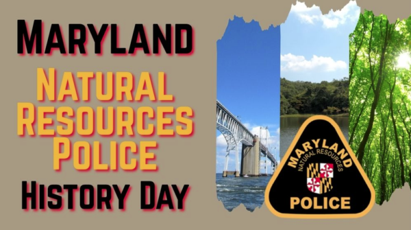 Flyer for "MD Natural Resources Police History Day"