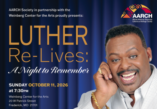 Flyer for "Luther Re-Lives" performance