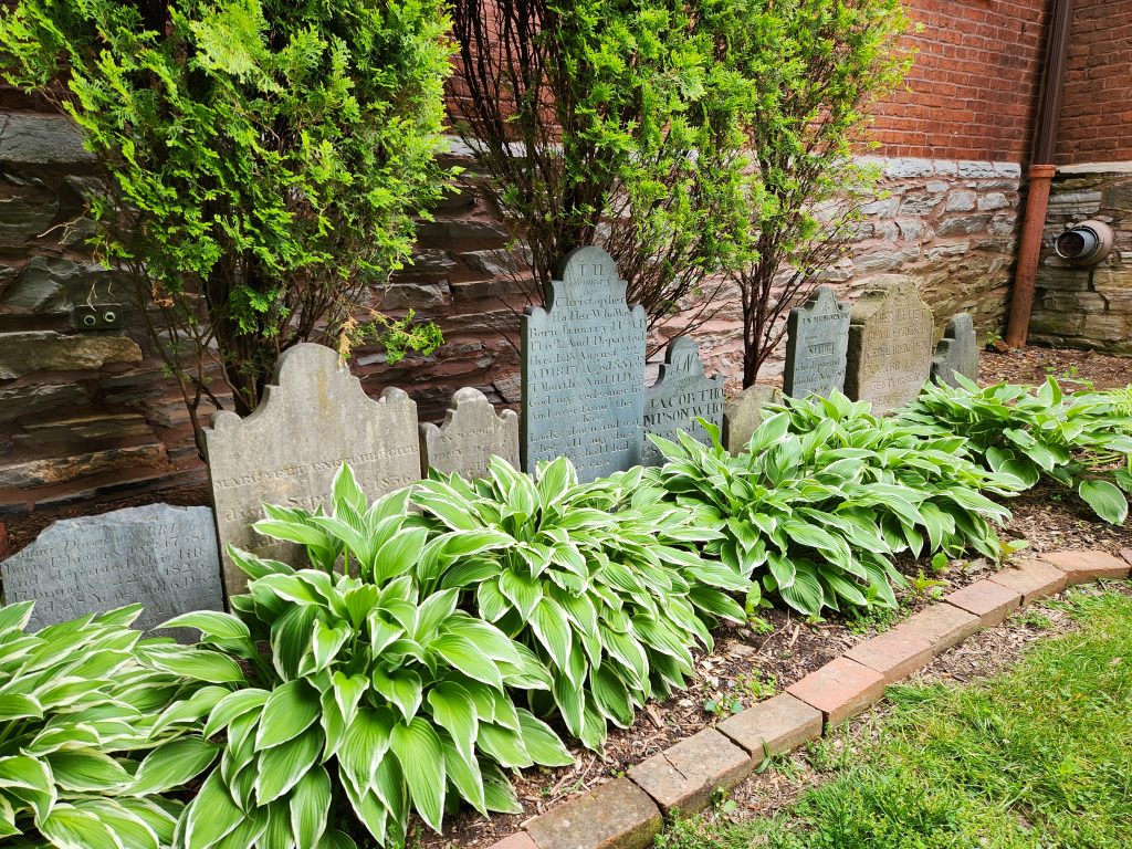 Image of headstones