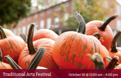 Flyer for the Carroll County Farm Museum's Traditional Arts Festival
