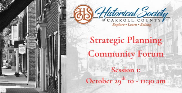 Flyer for HSCC's first strategic planning session
